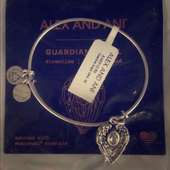 Alex and Ani Jewelry - Alex and Ani Guardian Angel bracelet. Silver